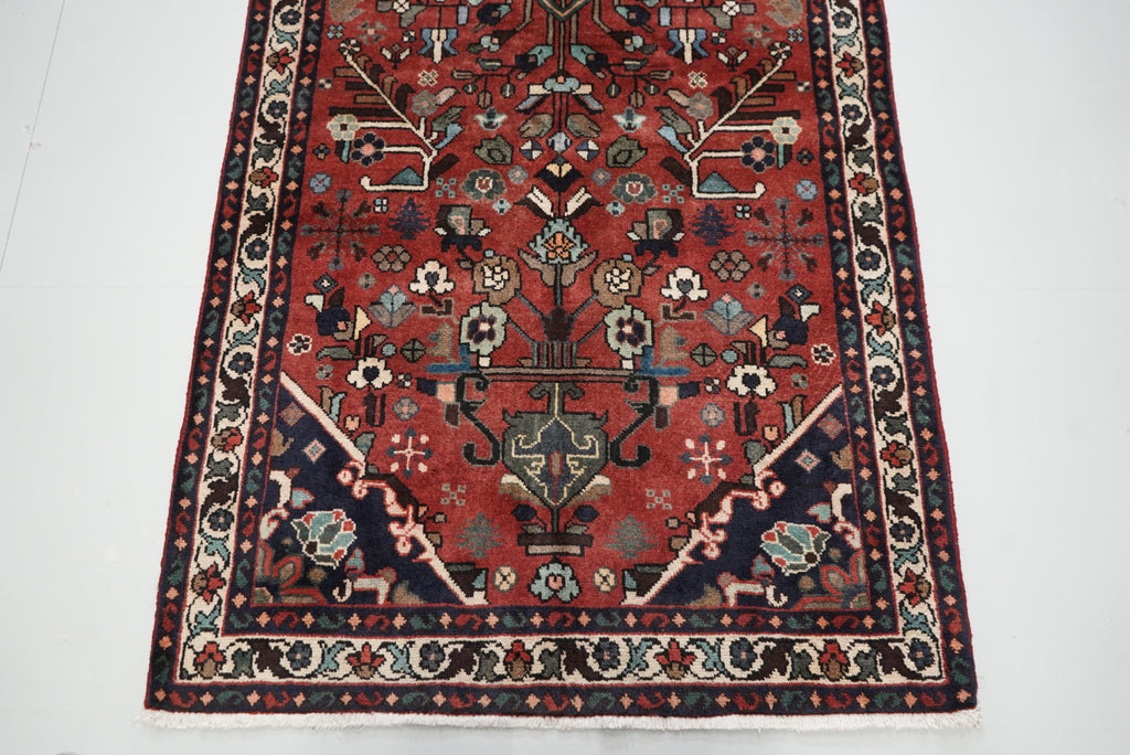 Persian Hamadan Handmade Rug 296 x 98 cm
