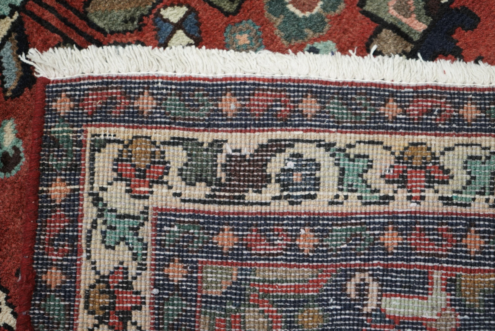 Persian Hamadan Handmade Rug 296 x 98 cm