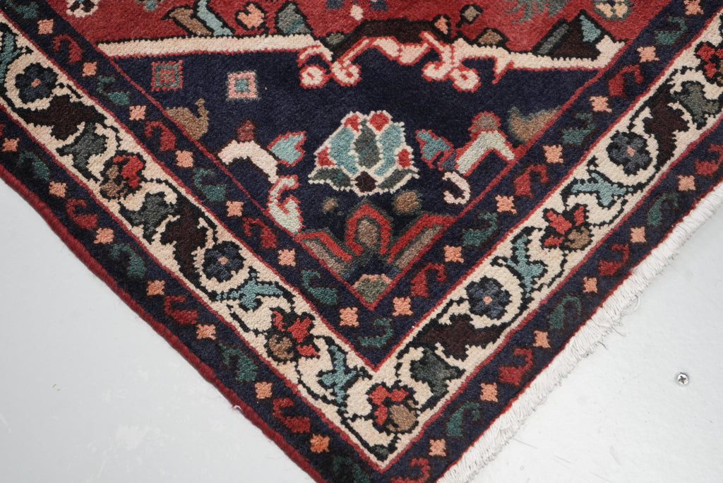 Persian Hamadan Handmade Rug 296 x 98 cm