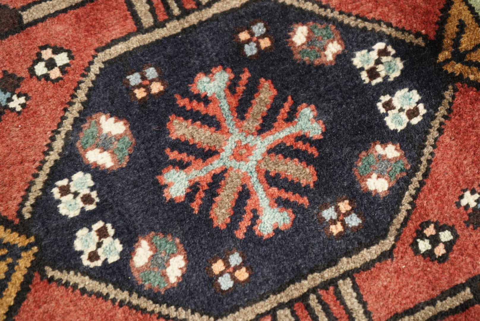 Persian Hamadan Handmade Rug 296 x 98 cm