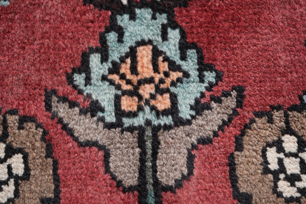 Persian Hamadan Handmade Rug 296 x 98 cm