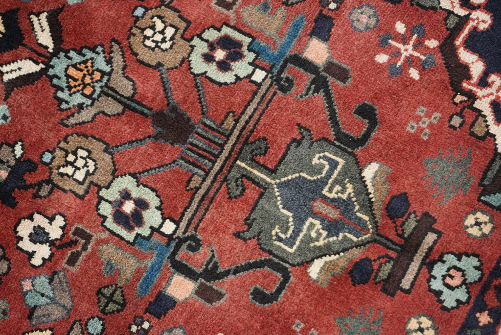 Persian Hamadan Handmade Rug 296 x 98 cm