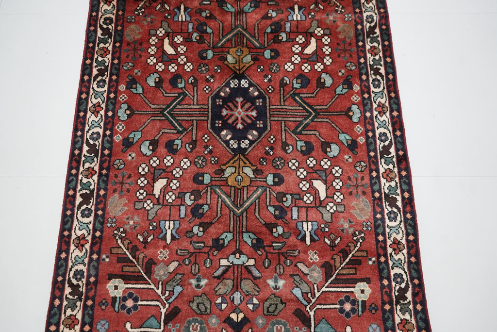 Persian Hamadan Handmade Rug 296 x 98 cm