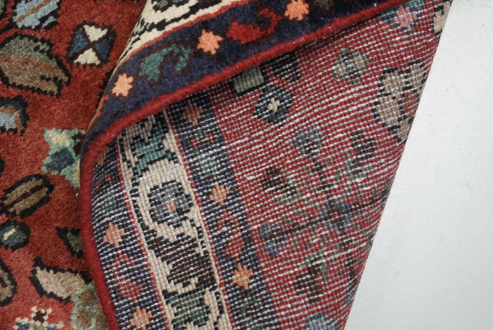 Persian Hamadan Handmade Rug 296 x 98 cm