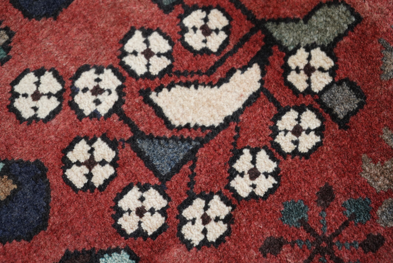 Persian Hamadan Handmade Rug 296 x 98 cm